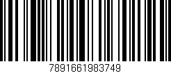 Código de barras (EAN, GTIN, SKU, ISBN): '7891661983749'