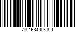 Código de barras (EAN, GTIN, SKU, ISBN): '7891664805093'