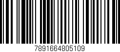 Código de barras (EAN, GTIN, SKU, ISBN): '7891664805109'