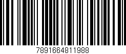 Código de barras (EAN, GTIN, SKU, ISBN): '7891664811988'