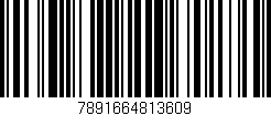 Código de barras (EAN, GTIN, SKU, ISBN): '7891664813609'
