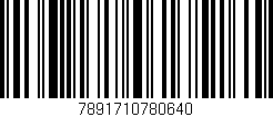 Código de barras (EAN, GTIN, SKU, ISBN): '7891710780640'