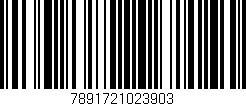 Código de barras (EAN, GTIN, SKU, ISBN): '7891721023903'