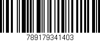 Código de barras (EAN, GTIN, SKU, ISBN): '789179341403'