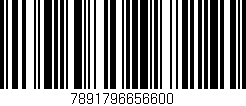 Código de barras (EAN, GTIN, SKU, ISBN): '7891796656600'
