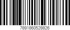 Código de barras (EAN, GTIN, SKU, ISBN): '7891860528826'