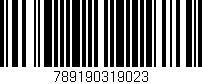 Código de barras (EAN, GTIN, SKU, ISBN): '789190319023'