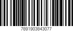 Código de barras (EAN, GTIN, SKU, ISBN): '7891903843077'