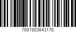 Código de barras (EAN, GTIN, SKU, ISBN): '7891903843176'