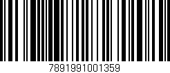 Código de barras (EAN, GTIN, SKU, ISBN): '7891991001359'