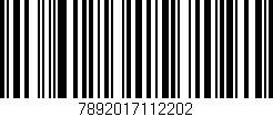 Código de barras (EAN, GTIN, SKU, ISBN): '7892017112202'