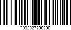 Código de barras (EAN, GTIN, SKU, ISBN): '7892027290280'