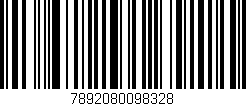 Código de barras (EAN, GTIN, SKU, ISBN): '7892080098328'