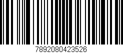 Código de barras (EAN, GTIN, SKU, ISBN): '7892080423526'