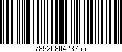Código de barras (EAN, GTIN, SKU, ISBN): '7892080423755'