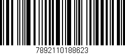 Código de barras (EAN, GTIN, SKU, ISBN): '7892110188623'