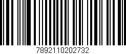 Código de barras (EAN, GTIN, SKU, ISBN): '7892110202732'