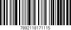 Código de barras (EAN, GTIN, SKU, ISBN): '7892118171115'