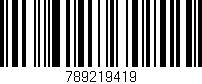 Código de barras (EAN, GTIN, SKU, ISBN): '789219419'