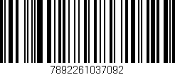Código de barras (EAN, GTIN, SKU, ISBN): '7892261037092'