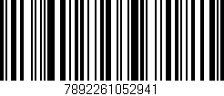 Código de barras (EAN, GTIN, SKU, ISBN): '7892261052941'