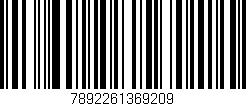 Código de barras (EAN, GTIN, SKU, ISBN): '7892261369209'