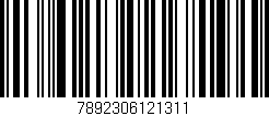 Código de barras (EAN, GTIN, SKU, ISBN): '7892306121311'