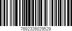 Código de barras (EAN, GTIN, SKU, ISBN): '7892326029529'