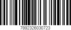 Código de barras (EAN, GTIN, SKU, ISBN): '7892326030723'
