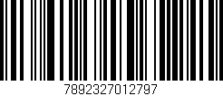 Código de barras (EAN, GTIN, SKU, ISBN): '7892327012797'