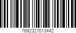Código de barras (EAN, GTIN, SKU, ISBN): '7892327013442'