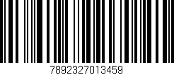 Código de barras (EAN, GTIN, SKU, ISBN): '7892327013459'