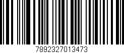 Código de barras (EAN, GTIN, SKU, ISBN): '7892327013473'