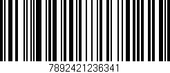 Código de barras (EAN, GTIN, SKU, ISBN): '7892421236341'