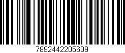 Código de barras (EAN, GTIN, SKU, ISBN): '7892442205609'