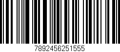 Código de barras (EAN, GTIN, SKU, ISBN): '7892456251555'