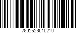 Código de barras (EAN, GTIN, SKU, ISBN): '7892528010219'