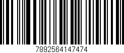 Código de barras (EAN, GTIN, SKU, ISBN): '7892564147474'