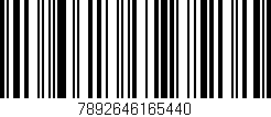 Código de barras (EAN, GTIN, SKU, ISBN): '7892646165440'