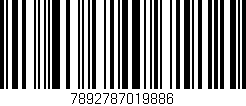Código de barras (EAN, GTIN, SKU, ISBN): '7892787019886'