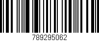 Código de barras (EAN, GTIN, SKU, ISBN): '789295062'