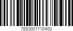 Código de barras (EAN, GTIN, SKU, ISBN): '7893007716400'