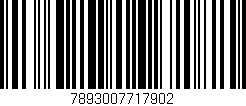 Código de barras (EAN, GTIN, SKU, ISBN): '7893007717902'