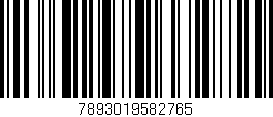 Código de barras (EAN, GTIN, SKU, ISBN): '7893019582765'