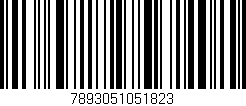 Código de barras (EAN, GTIN, SKU, ISBN): '7893051051823'