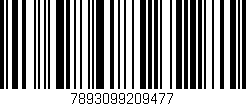 Código de barras (EAN, GTIN, SKU, ISBN): '7893099209477'