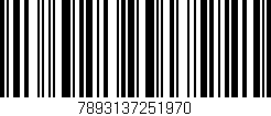 Código de barras (EAN, GTIN, SKU, ISBN): '7893137251970'