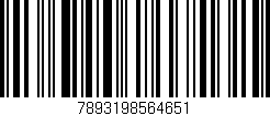 Código de barras (EAN, GTIN, SKU, ISBN): '7893198564651'