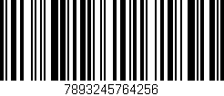Código de barras (EAN, GTIN, SKU, ISBN): '7893245764256'