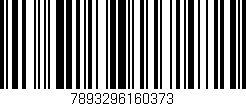 Código de barras (EAN, GTIN, SKU, ISBN): '7893296160373'